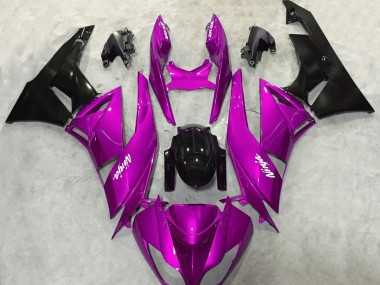 2009-2012 Vibrant Pink Gloss Kawasaki ZX6R Fairings for Sale