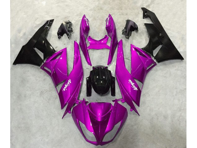2009-2012 Vibrant Pink Gloss Kawasaki ZX6R Fairings for Sale 2009-2012 Vibrant Pink Gloss Kawasaki ZX6R Fairings for Sale