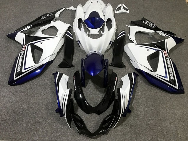 2009-2016 Blue Black and white Suzuki GSXR 1000 Fairings for Sale 2009-2016 Blue Black and white Suzuki GSXR 1000 Fairings for Sale