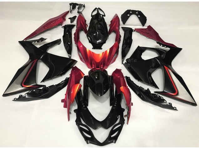 2009-2016 Burnt Orange and Black Suzuki GSXR 1000 Fairings for Sale 2009-2016 Burnt Orange and Black Suzuki GSXR 1000 Fairings for Sale