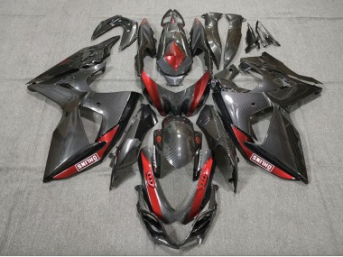 2009-2016 Carbon Fiber Red Suzuki GSXR 1000 Fairings for Sale