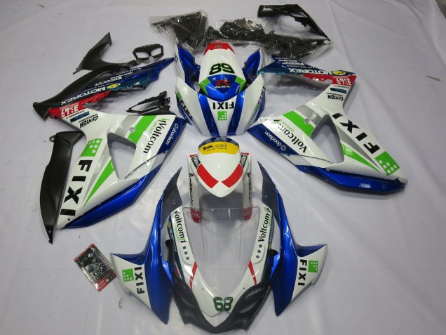 2009-2016 Fixi Suzuki GSXR 1000 Fairings for Sale 2009-2016 Fixi Suzuki GSXR 1000 Fairings for Sale