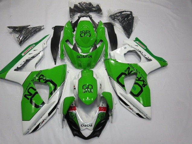2009-2016 Green Go Fun Suzuki GSXR 1000 Fairings for Sale 2009-2016 Green Go Fun Suzuki GSXR 1000 Fairings for Sale