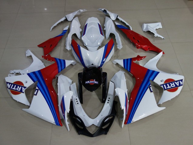2009-2016 Martini Custom Suzuki GSXR 1000 Fairings for Sale 2009-2016 Martini Custom Suzuki GSXR 1000 Fairings for Sale