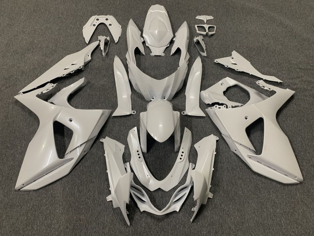 2009-2016 Plain Gloss White Suzuki GSXR 1000 Fairings for Sale 2009-2016 Plain Gloss White Suzuki GSXR 1000 Fairings for Sale
