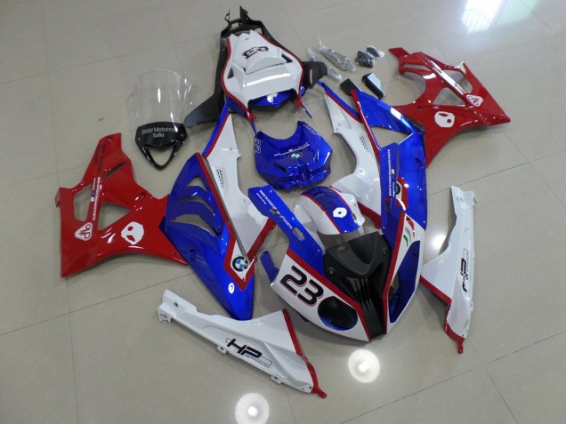 2009-2018 Blue and Red BMW S1000RR Fairings for Sale 2009-2018 Blue and Red BMW S1000RR Fairings for Sale