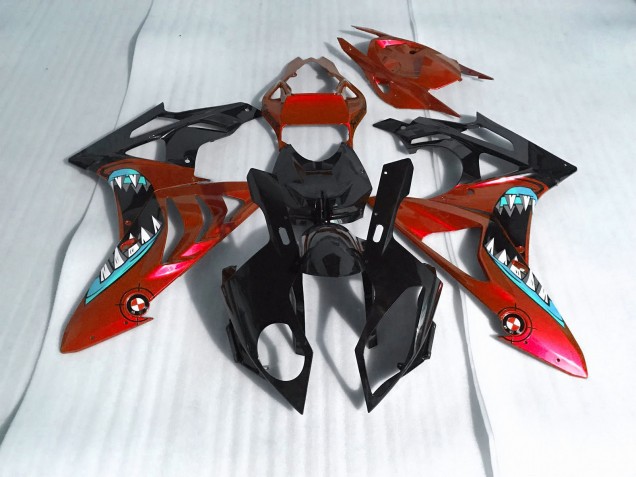 2009-2018 Candy Red Shark BMW S1000RR Fairings for Sale 2009-2018 Candy Red Shark BMW S1000RR Fairings for Sale