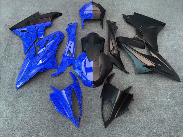 2009-2018 Gloss Blue/Matte Black Split BMW S1000RR Fairings for Sale 2009-2018 Gloss Blue/Matte Black Split BMW S1000RR Fairings for Sale