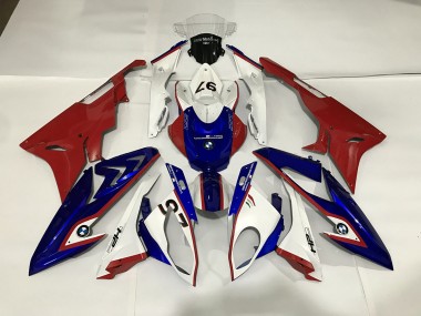 2009-2018 Gloss White/Blue/Red BMW S1000RR Fairings for Sale