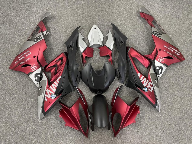 2009-2018 Matte Red Motorrad BMW S1000RR Fairings for Sale