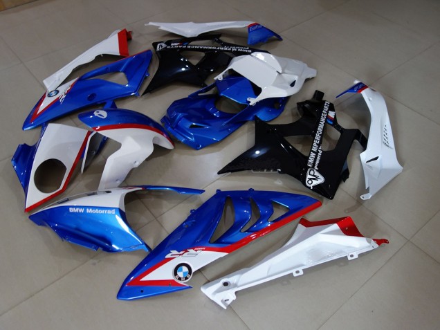 2009-2018 Stock style Blue and White BMW S1000RR Fairings for Sale 2009-2018 Stock style Blue and White BMW S1000RR Fairings for Sale