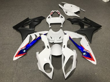2009-2018 White Matte Black BMW S1000RR Fairings for Sale