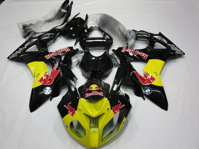 2009-2018 Yellow Black Red Bull BMW S1000RR Fairings for Sale 2009-2018 Yellow Black Red Bull BMW S1000RR Fairings for Sale