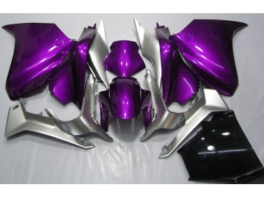 2010-2013 Deep Purple and Silver Honda VFR1200 Fairings for Sale