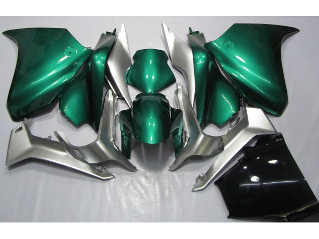 2010-2013 Seafoam Green and Silver Honda VFR1200 Fairings for Sale 2010-2013 Seafoam Green and Silver Honda VFR1200 Fairings for Sale
