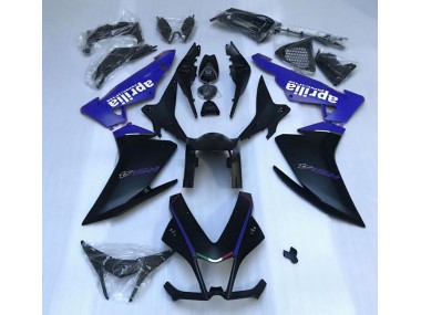 2010-2015 Matte Black & Blue Aprilia RSV4 1000 Fairings for Sale