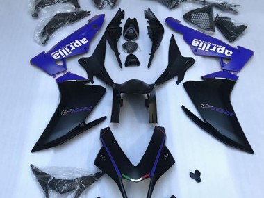 2010-2015 Matte Black & Blue Aprilia RSV4 1000 Fairings for Sale