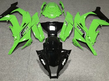 2011-2015 Gloss Green & Logos Kawasaki ZX10R Fairings for Sale
