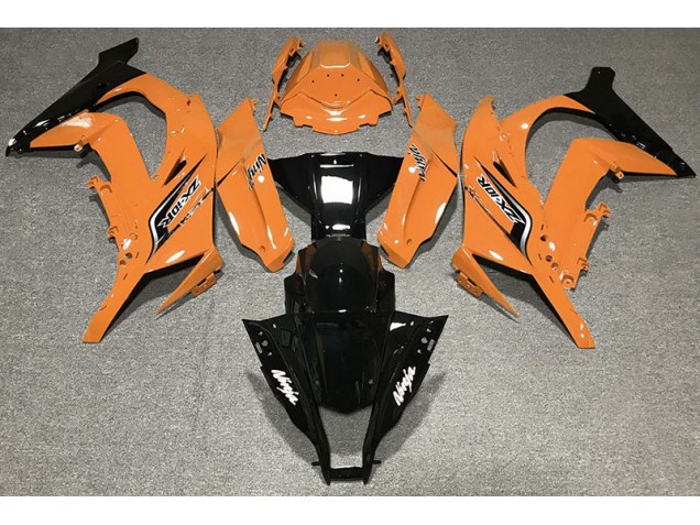 2011-2015 Gloss Orange & Logos Kawasaki ZX10R Fairings for Sale 2011-2015 Gloss Orange & Logos Kawasaki ZX10R Fairings for Sale