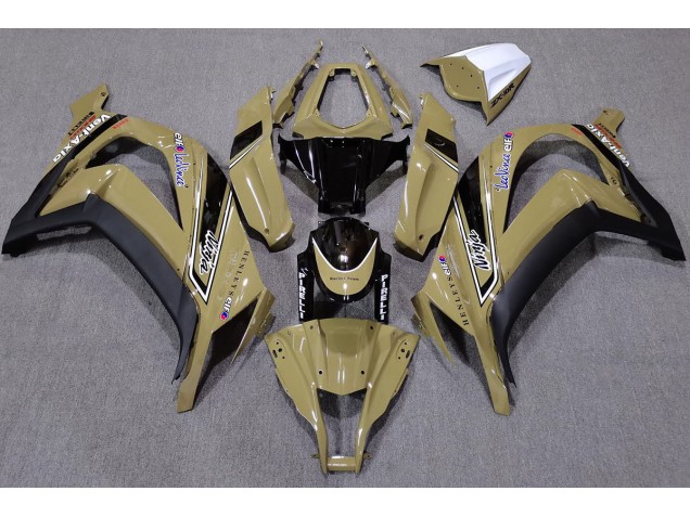 2011-2015 OEM Style Desert Tan Kawasaki ZX10R Fairings for Sale 2011-2015 OEM Style Desert Tan Kawasaki ZX10R Fairings for Sale