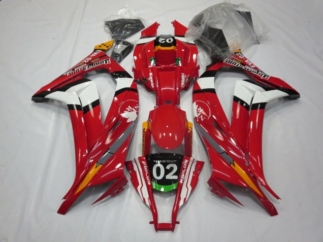 2011-2015 Red 02 Kawasaki ZX10R Fairings for Sale 2011-2015 Red 02 Kawasaki ZX10R Fairings for Sale