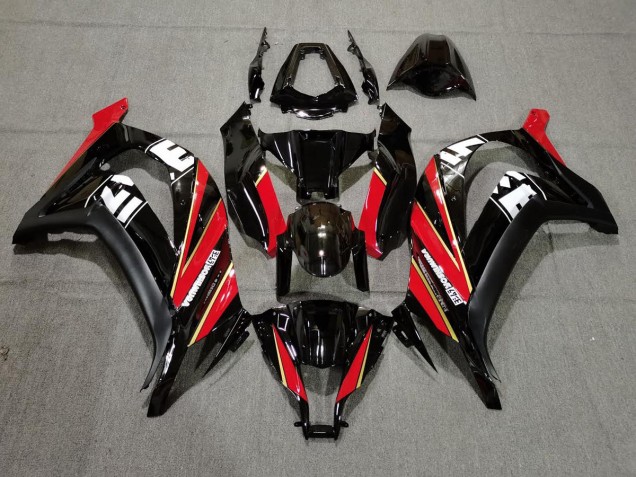 2011-2015 Red Black Special White Kawasaki ZX10R Fairings for Sale 2011-2015 Red Black Special White Kawasaki ZX10R Fairings for Sale