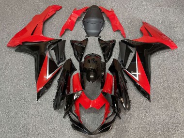 2011-2020 Deep Red and Gloss Black Suzuki GSXR 600-750 Fairings for Sale