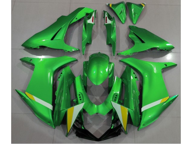 2011-2020 Full Gloss Light Green Suzuki GSXR 600-750 Fairings for Sale 2011-2020 Full Gloss Light Green Suzuki GSXR 600-750 Fairings for Sale