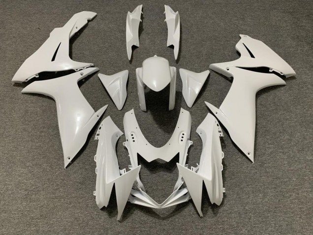 2011-2020 Pearl White Suzuki GSXR 600-750 Fairings for Sale 2011-2020 Pearl White Suzuki GSXR 600-750 Fairings for Sale