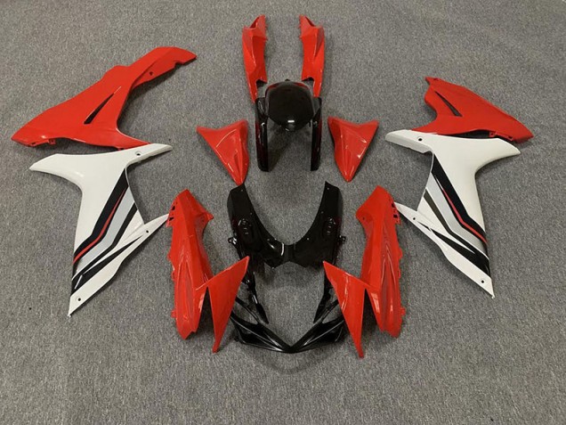2011-2020 Red and Gloss White Style Suzuki GSXR 600-750 Fairings for Sale 2011-2020 Red and Gloss White Style Suzuki GSXR 600-750 Fairings for Sale