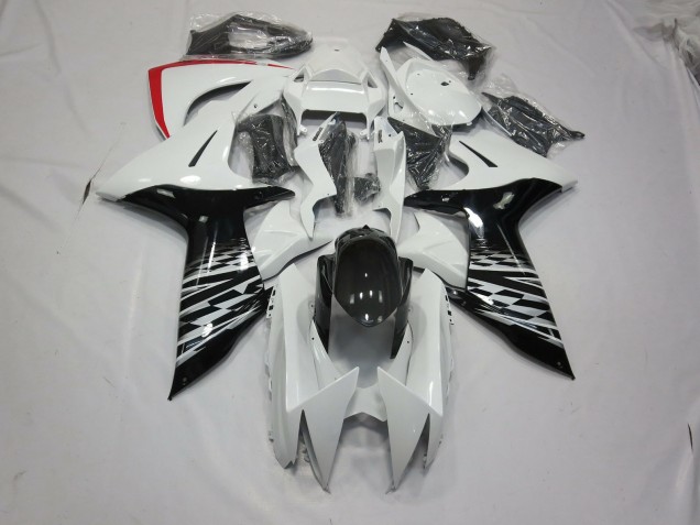 2011-2020 White and Black Suzuki GSXR 600-750 Fairings for Sale 2011-2020 White and Black Suzuki GSXR 600-750 Fairings for Sale