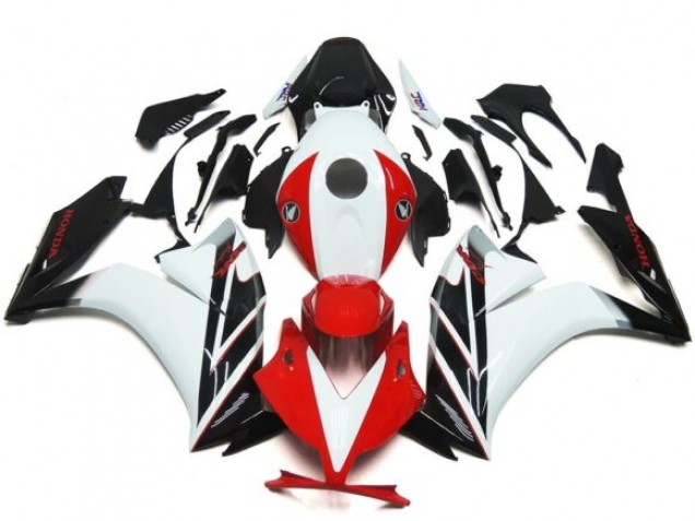 2012-2016 Black and Red/White Gloss Honda CBR1000RR Fairings for Sale 2012-2016 Black and Red/White Gloss Honda CBR1000RR Fairings for Sale