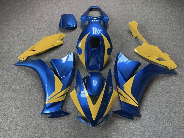 2012-2016 Gloss Blue and Yellow Honda CBR1000RR Fairings for Sale