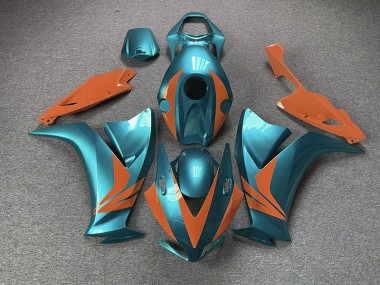 2012-2016 Gloss Cyan and Orange Honda CBR1000RR Fairings for Sale