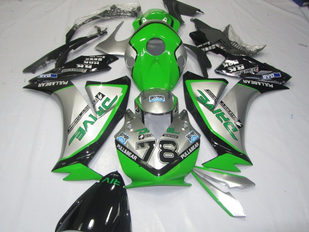 2012-2016 Green Silver Honda CBR1000RR Fairings for Sale 2012-2016 Green Silver Honda CBR1000RR Fairings for Sale