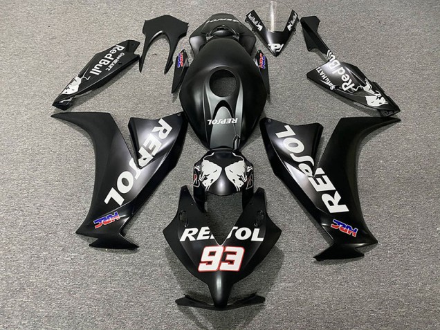2012-2016 Matte Black Repsol Honda CBR1000RR Fairings for Sale 2012-2016 Matte Black Repsol Honda CBR1000RR Fairings for Sale