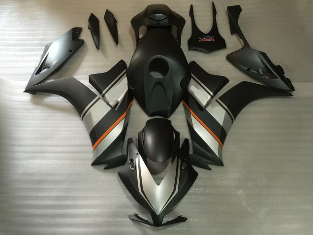 2012-2016 Matte Silver and Black Honda CBR1000RR Fairings for Sale 2012-2016 Matte Silver and Black Honda CBR1000RR Fairings for Sale