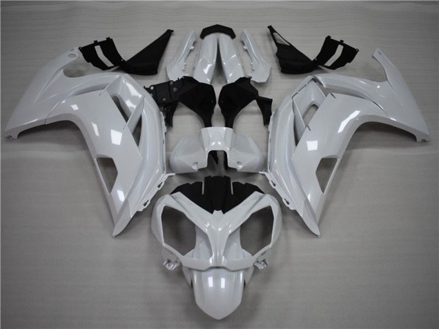 2012-2016 Pearl White Kawasaki Ninja 650R Fairings for Sale