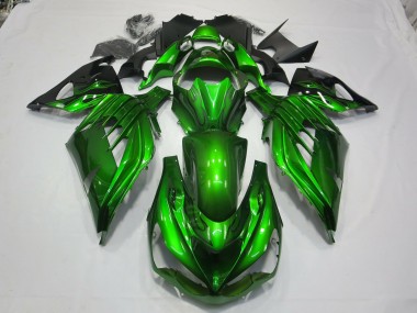 2012-2019 Green Black Kawasaki ZX14R Fairings for Sale