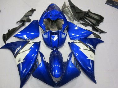 2013-2014 Blue and White Yamaha R1 Fairings for Sale