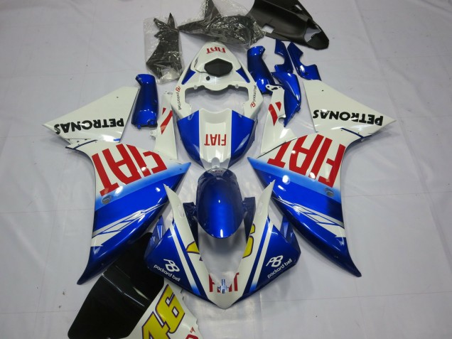 2013-2014 Fiat with Light Blue Yamaha R1 Fairings for Sale 2013-2014 Fiat with Light Blue Yamaha R1 Fairings for Sale