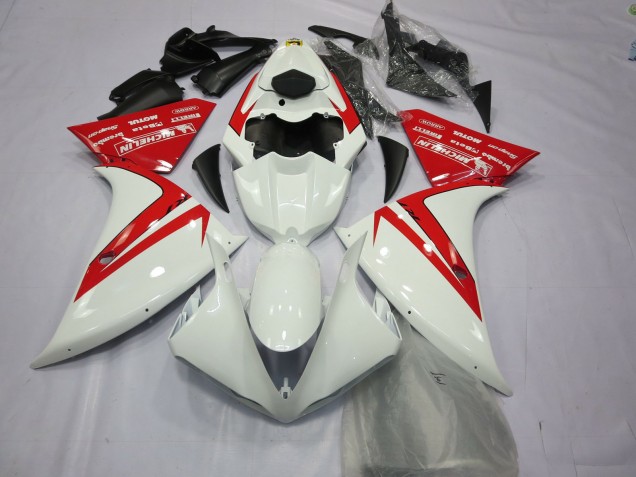 2013-2014 Red and White Yamaha R1 Fairings for Sale 2013-2014 Red and White Yamaha R1 Fairings for Sale