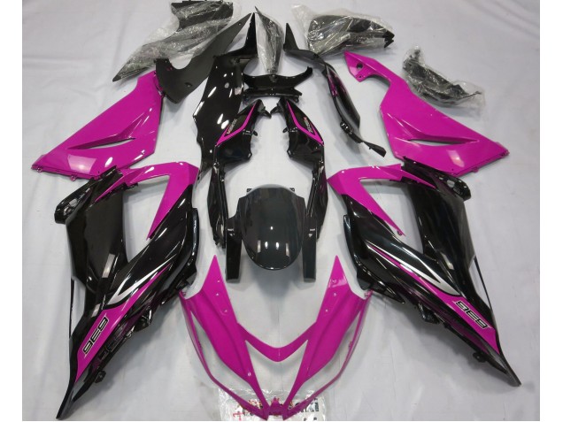 2013-2018 Black and Pink Kawasaki ZX6R Fairings for Sale 2013-2018 Black and Pink Kawasaki ZX6R Fairings for Sale