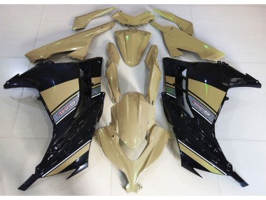 2013-2018 Desert Tan and Black Kawasaki Ninja 300 Fairings for Sale