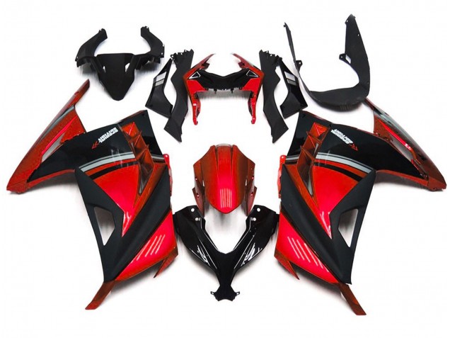 2013-2018 Gloss Red Kawasaki Ninja 300 Fairings for Sale 2013-2018 Gloss Red Kawasaki Ninja 300 Fairings for Sale