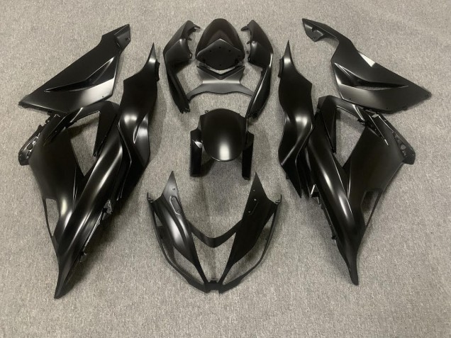 2013-2018 Matte Black & Protective Coat Kawasaki ZX6R Fairings for Sale 2013-2018 Matte Black & Protective Coat Kawasaki ZX6R Fairings for Sale