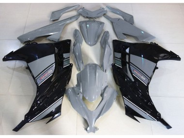 2013-2018 Nardo Grey and Black Kawasaki Ninja 300 Fairings for Sale