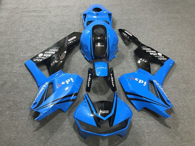 2013-2020 Gloss Blue & Logos Honda CBR600RR Fairings for Sale