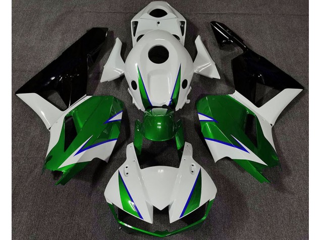 2013-2020 Gloss Green White and Blue Honda CBR600RR Fairings for Sale 2013-2020 Gloss Green White and Blue Honda CBR600RR Fairings for Sale