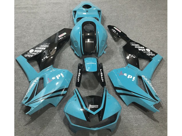 2013-2020 Light Blue & Logos Honda CBR600RR Fairings for Sale 2013-2020 Light Blue & Logos Honda CBR600RR Fairings for Sale